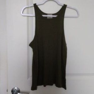 Free People ribbed medium flowing tank. NWOT